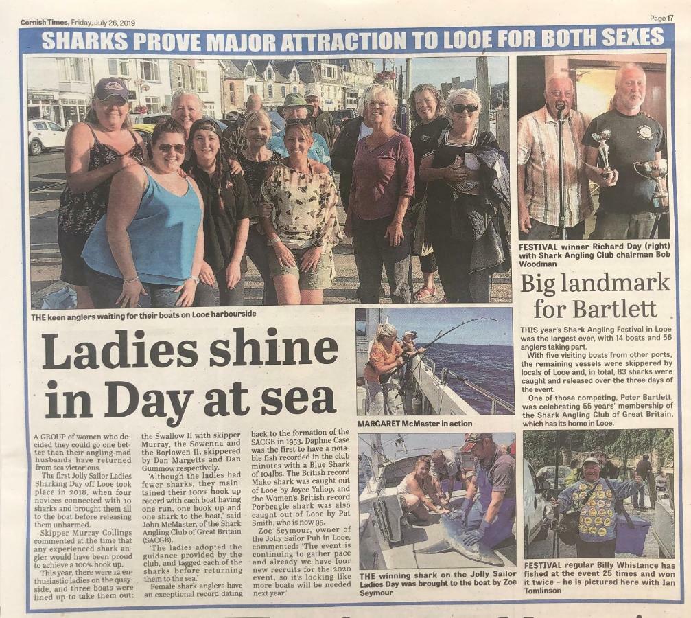 Jolly Sailor Inn Looe Zewnętrze zdjęcie